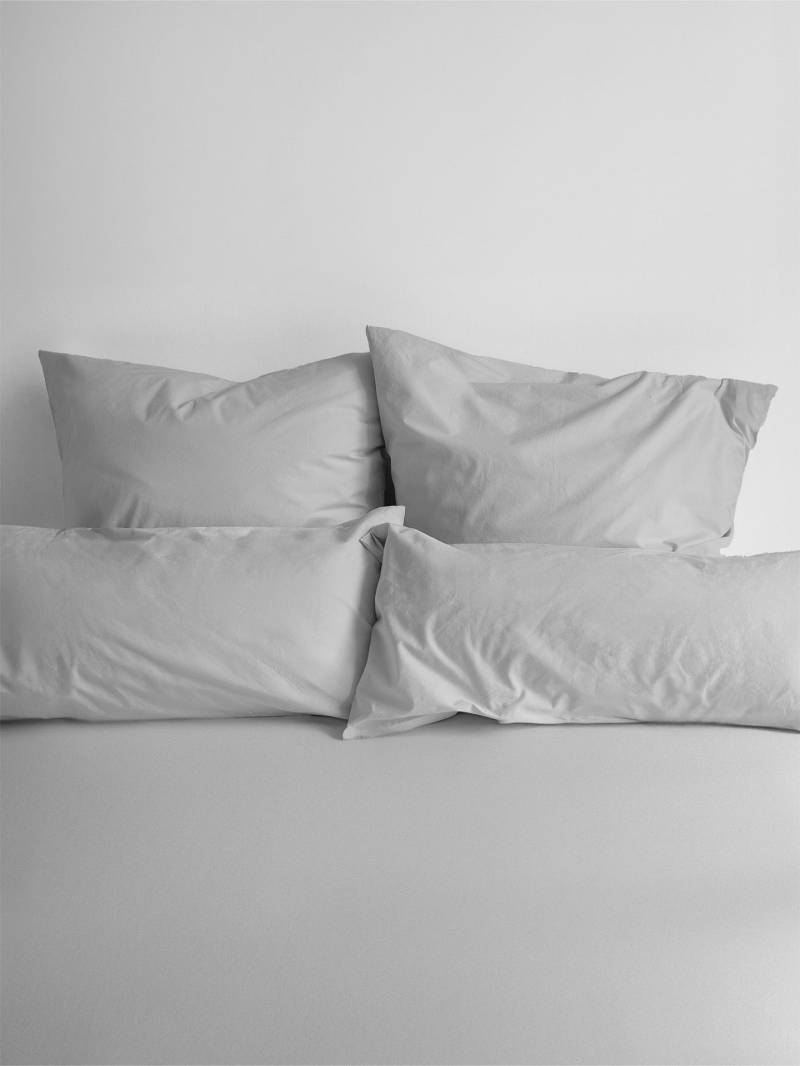 erlich textil Cotton Select Spannbettlaken für Unisex aus Baumwolle (in Umstellung) in hellgrau erlich textil Cotton Select Spannbettlaken für Unisex aus Baumwolle (in Umstellung) in hellgrau von erlich textil