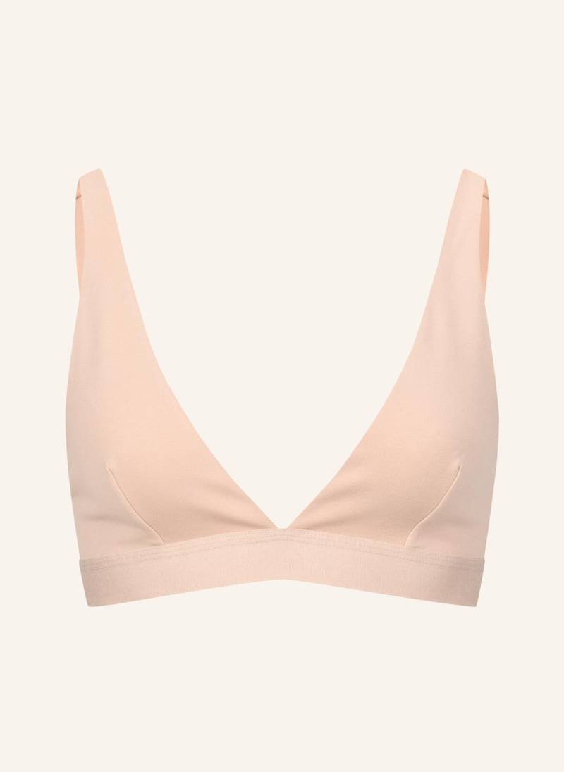 Erlich Textil Bh Casual Cotton Plunge Bh braun von erlich textil