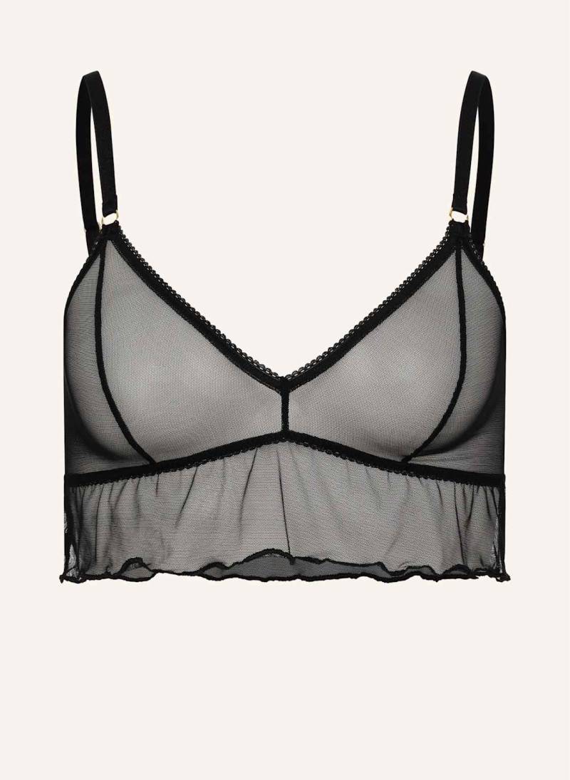 Erlich Textil Bustier Iconic Mesh Bralette Top schwarz von erlich textil