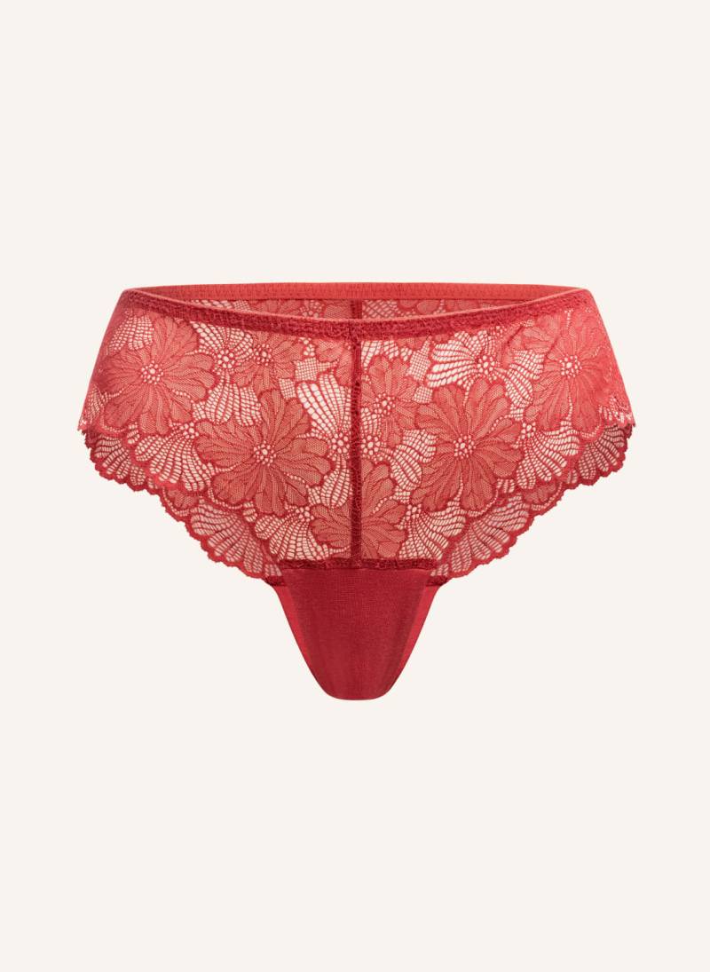 Erlich Textil Slip Classy Lace Hipster rot von erlich textil