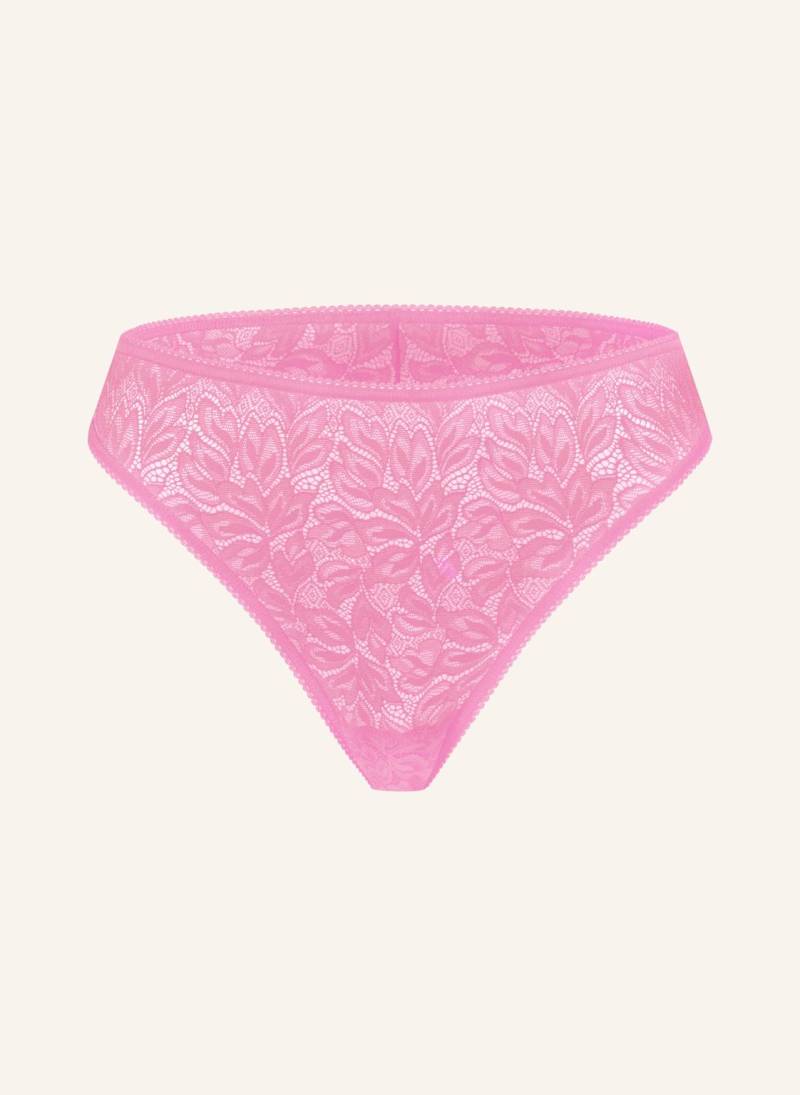 Erlich Textil Slip Iconic Lace Brazil Slip pink von erlich textil