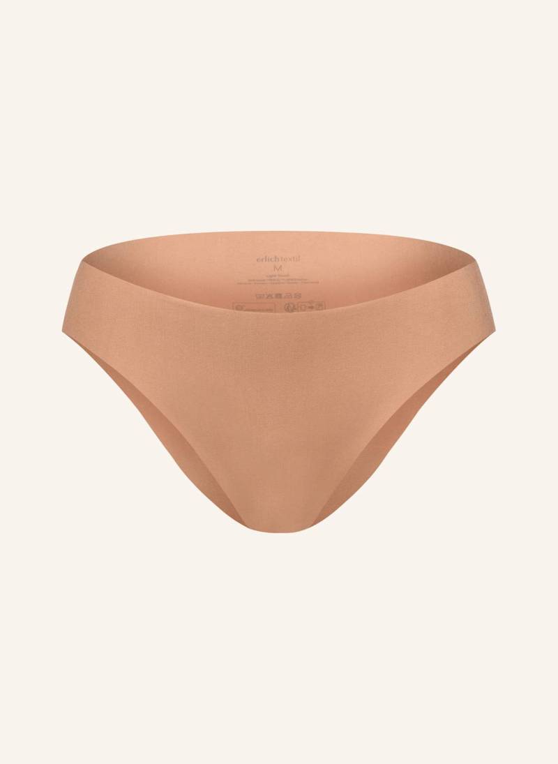 Erlich Textil Slip Light Touch Brazil braun von erlich textil