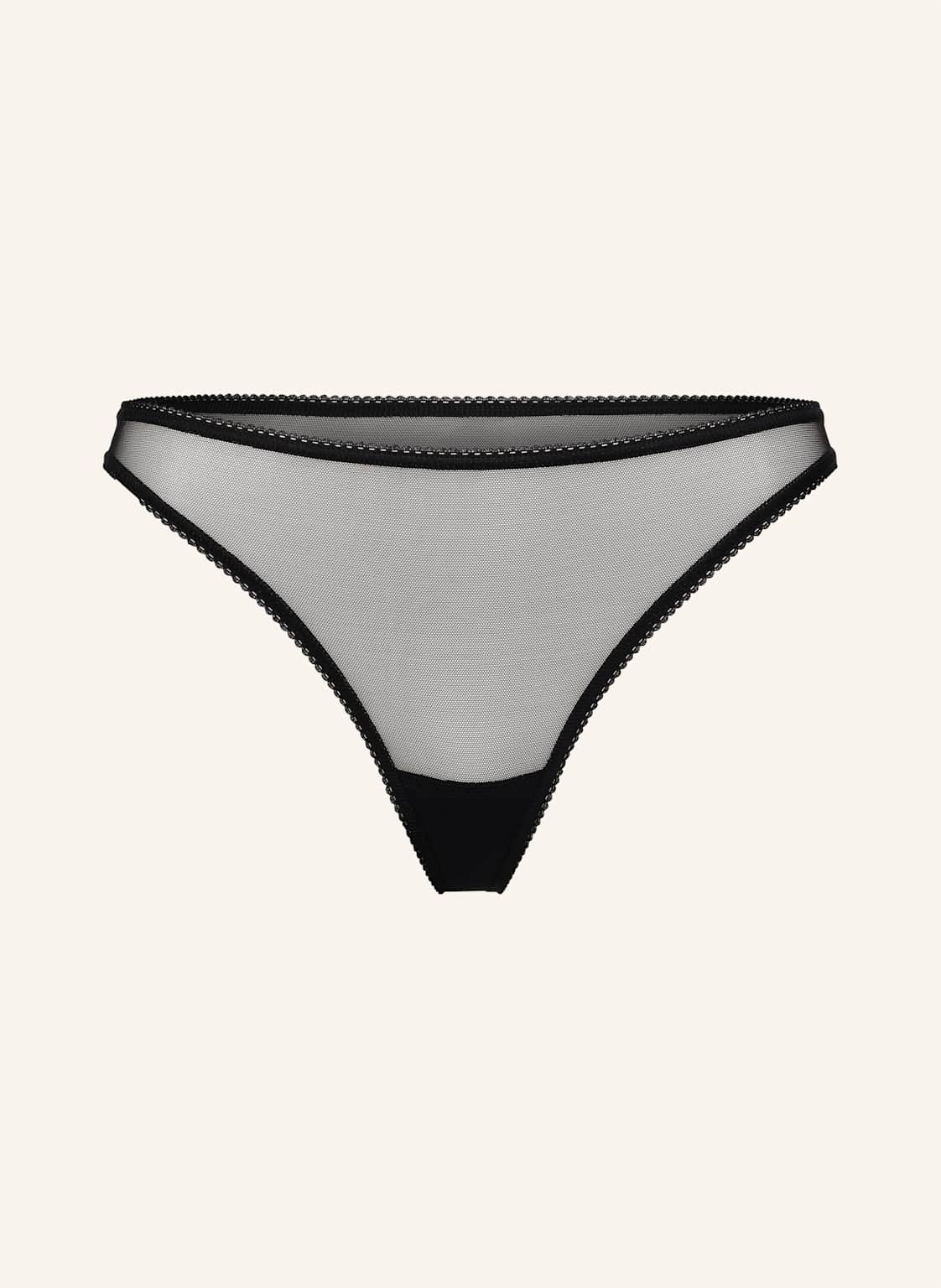 Erlich Textil String Iconic Mesh String schwarz von erlich textil