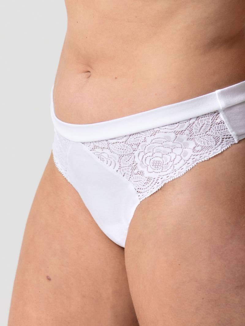 erlich textil Gertrud für Frauen aus Baumwolle (in Umstellung) in weiß von erlich textil