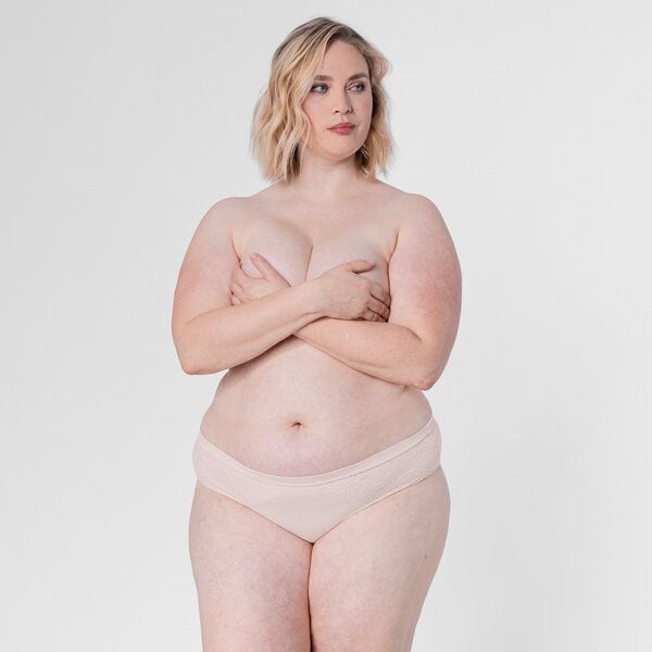 erlich textil Annemarie Slip mit Spitze aus Bio-Baumwolle, made in Europe von erlich textil