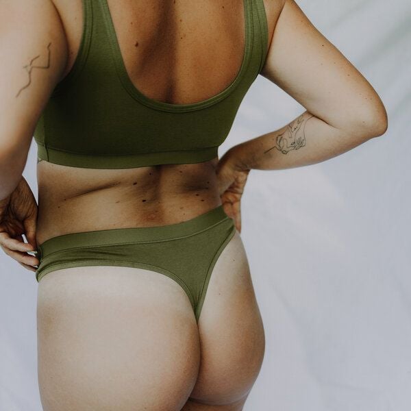 erlich textil Antje String aus Bio-Baumwolle, made in Europe von erlich textil