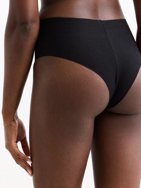 erlich textil Casual Cotton High Waist Brazil String aus Bio-Baumwolle, made in Europe von erlich textil