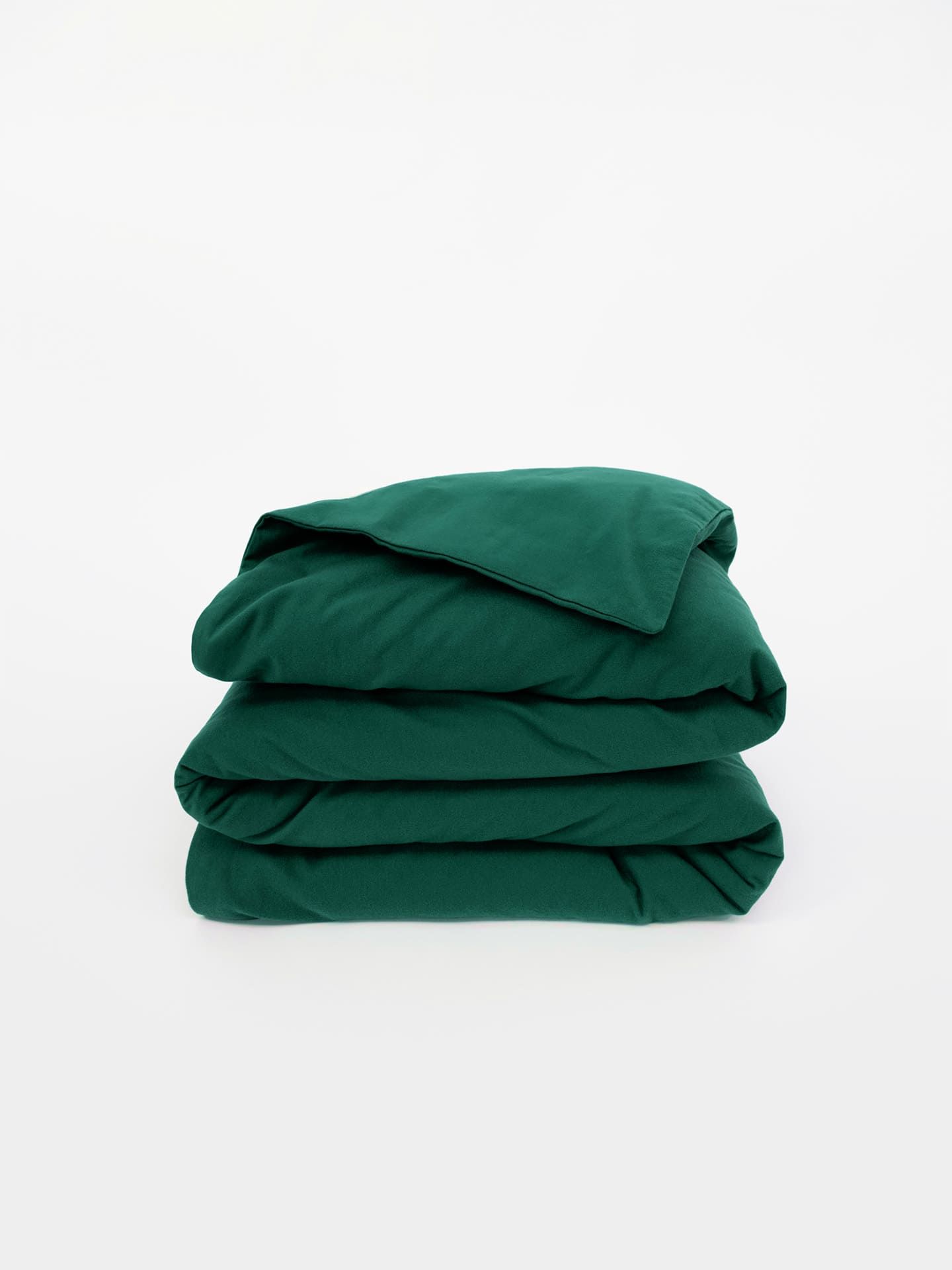 erlich textil Cotton Select Bettdeckenbezug für Unisex aus Baumwolle (kbA) in tannengrün von erlich textil