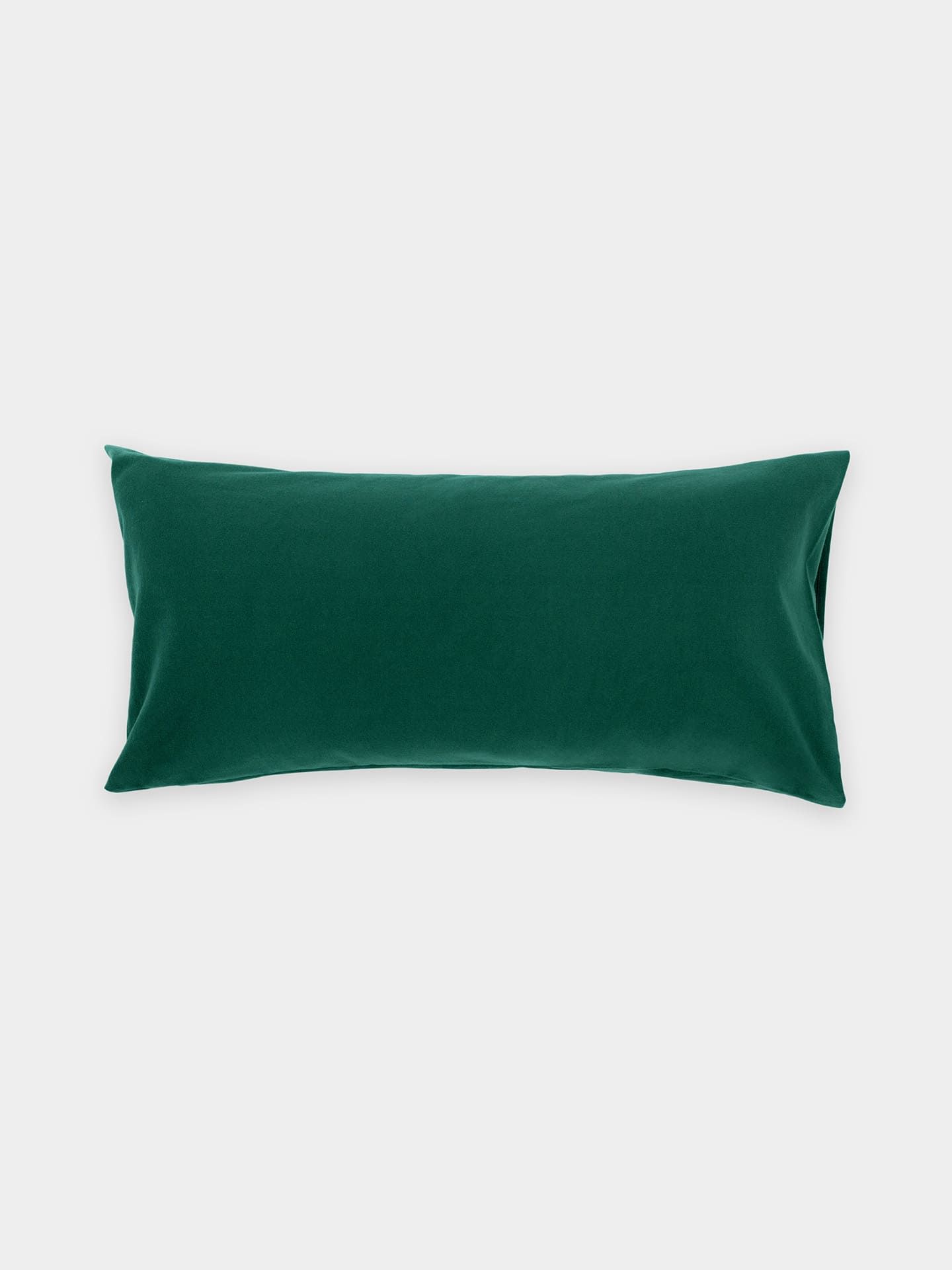 erlich textil Cotton Select Kopfkissenbezug für Unisex aus Baumwolle (kbA) in waldgrün von erlich textil