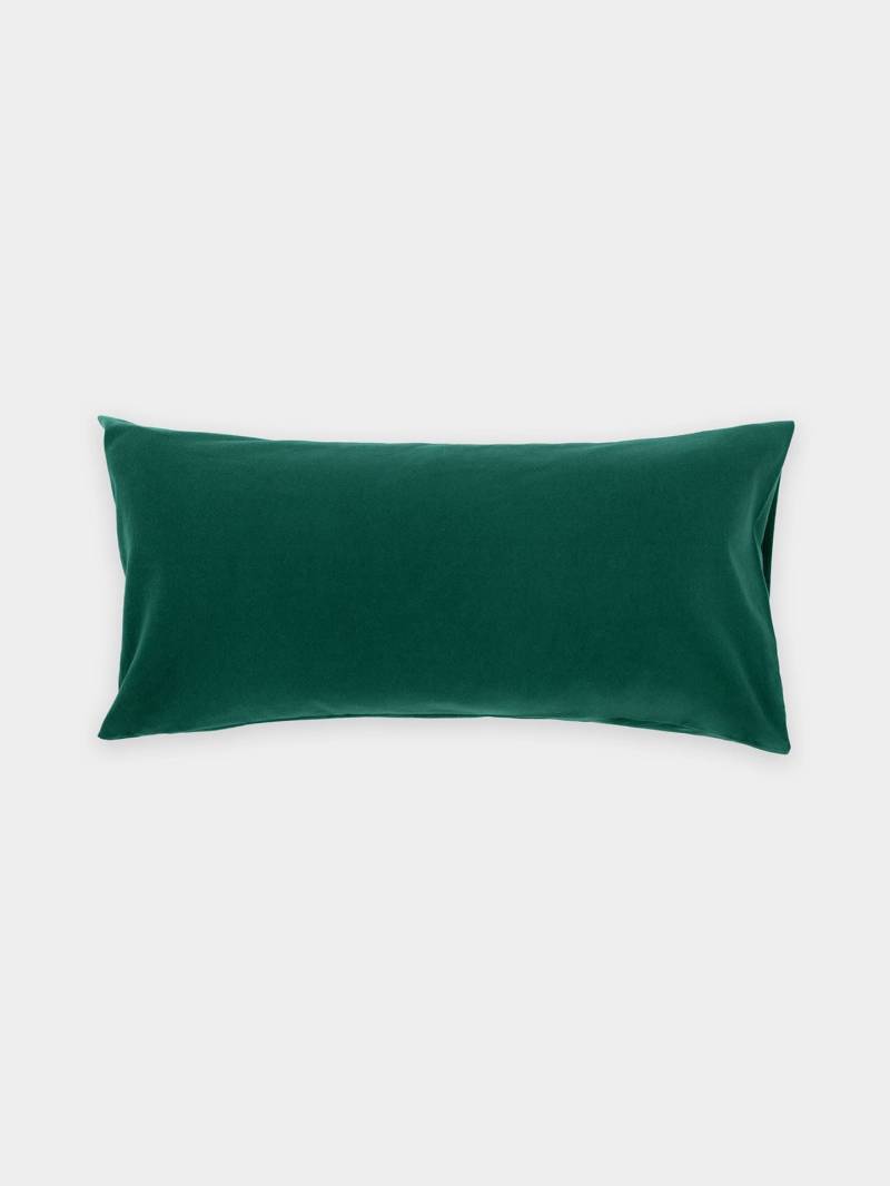 erlich textil Cotton Select Kopfkissenbezug für Unisex aus Baumwolle (kbA) in waldgrün von erlich textil
