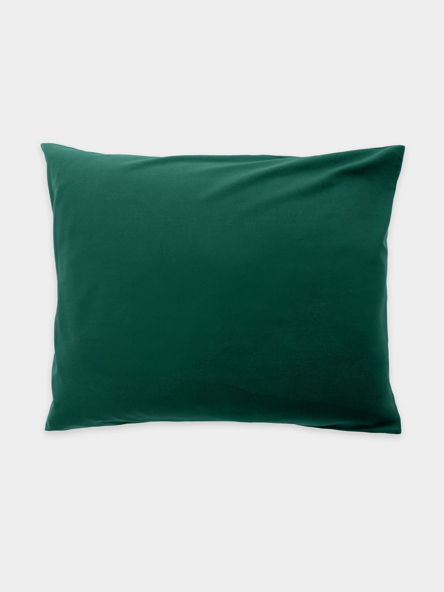 erlich textil Cotton Select Kopfkissenbezug für Unisex aus Baumwolle (kbA) in tannengrün von erlich textil
