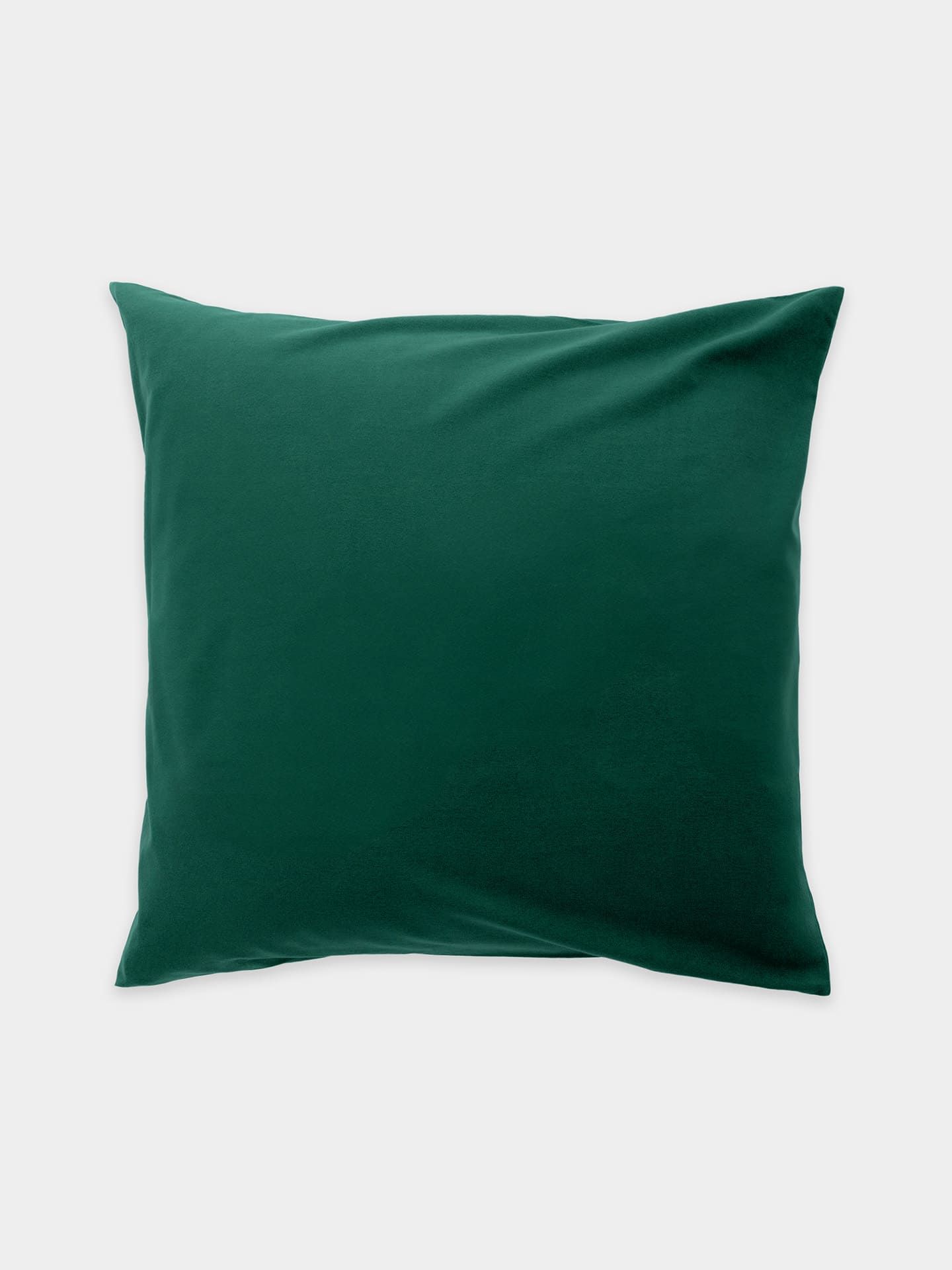 erlich textil Cotton Select Kopfkissenbezug für Unisex aus Baumwolle (kbA) in tannengrün von erlich textil