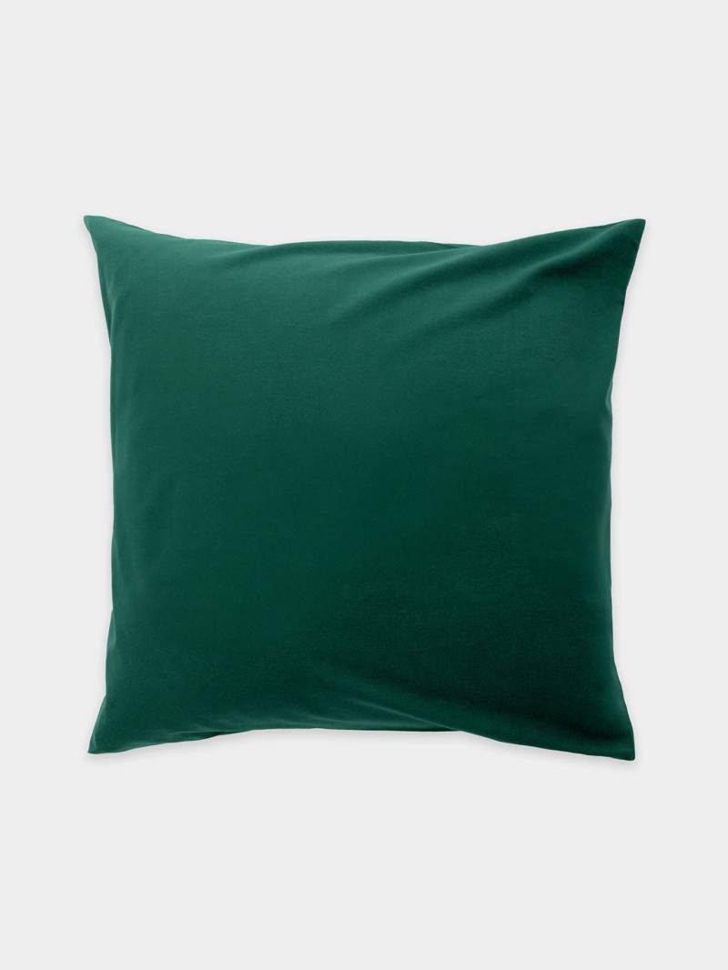 erlich textil Cotton Select Kopfkissenbezug für Unisex aus Baumwolle (kbA) in tannengrün von erlich textil