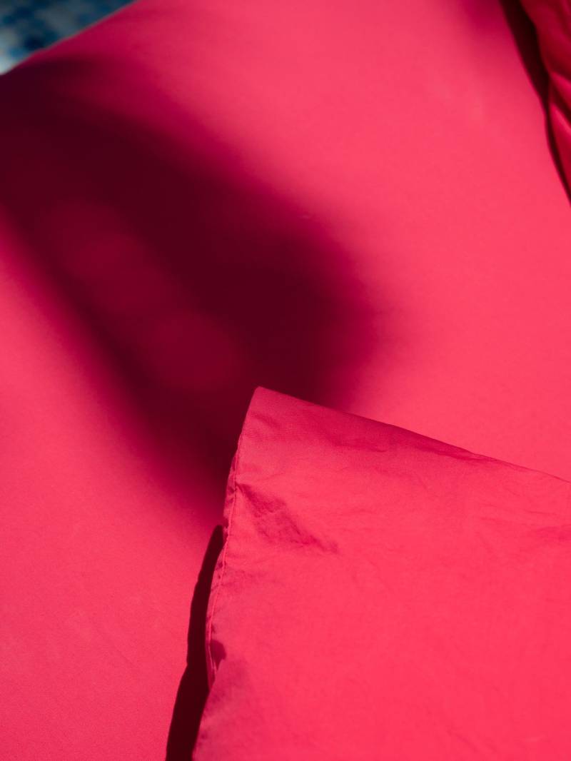 erlich textil Cotton Select Spannbettlaken für Unisex aus Baumwolle (in Umstellung) in knallpink von erlich textil