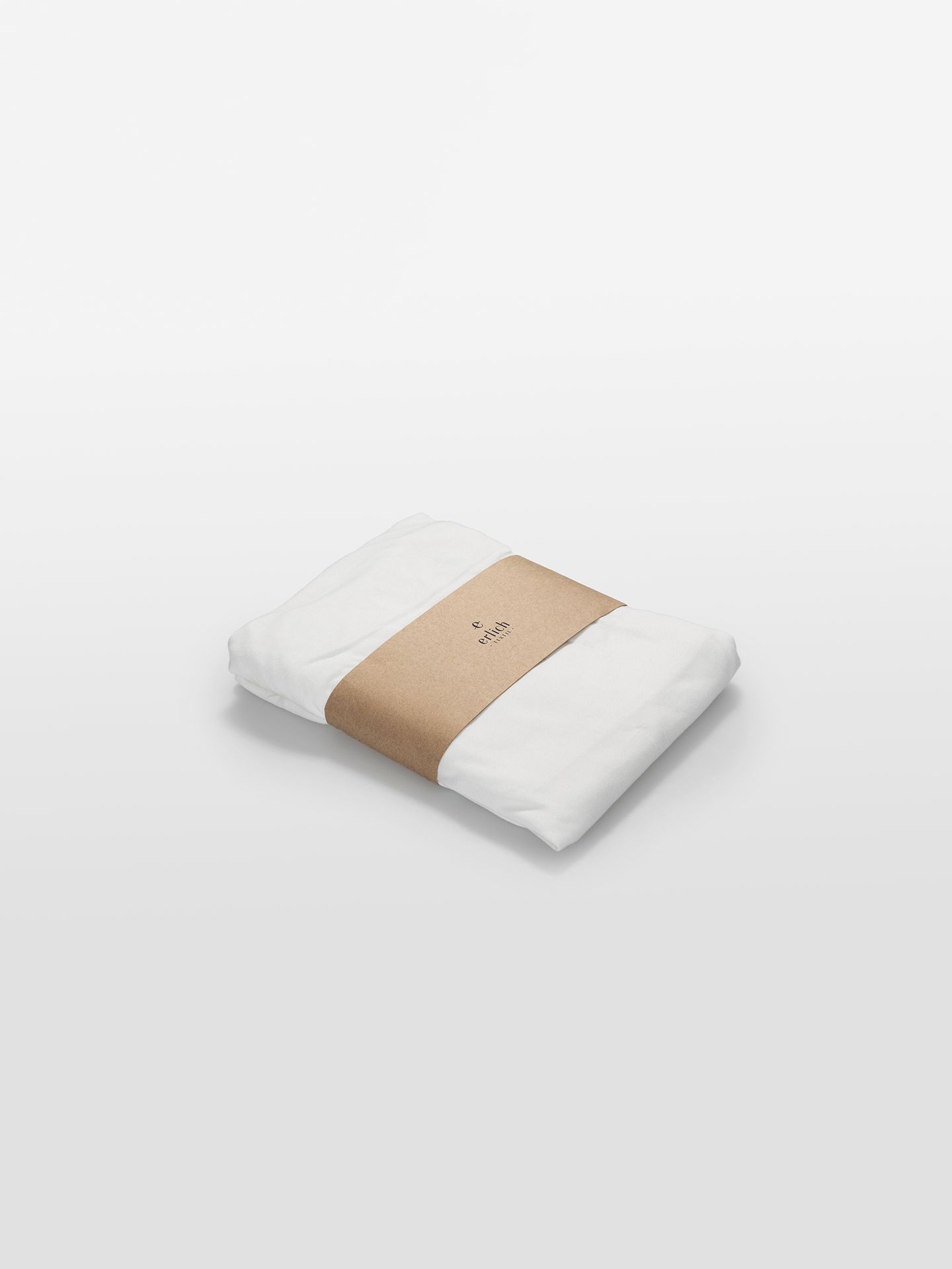 erlich textil Cotton Select Spannbettlaken für Unisex aus Baumwolle (in Umstellung) in weiß von erlich textil