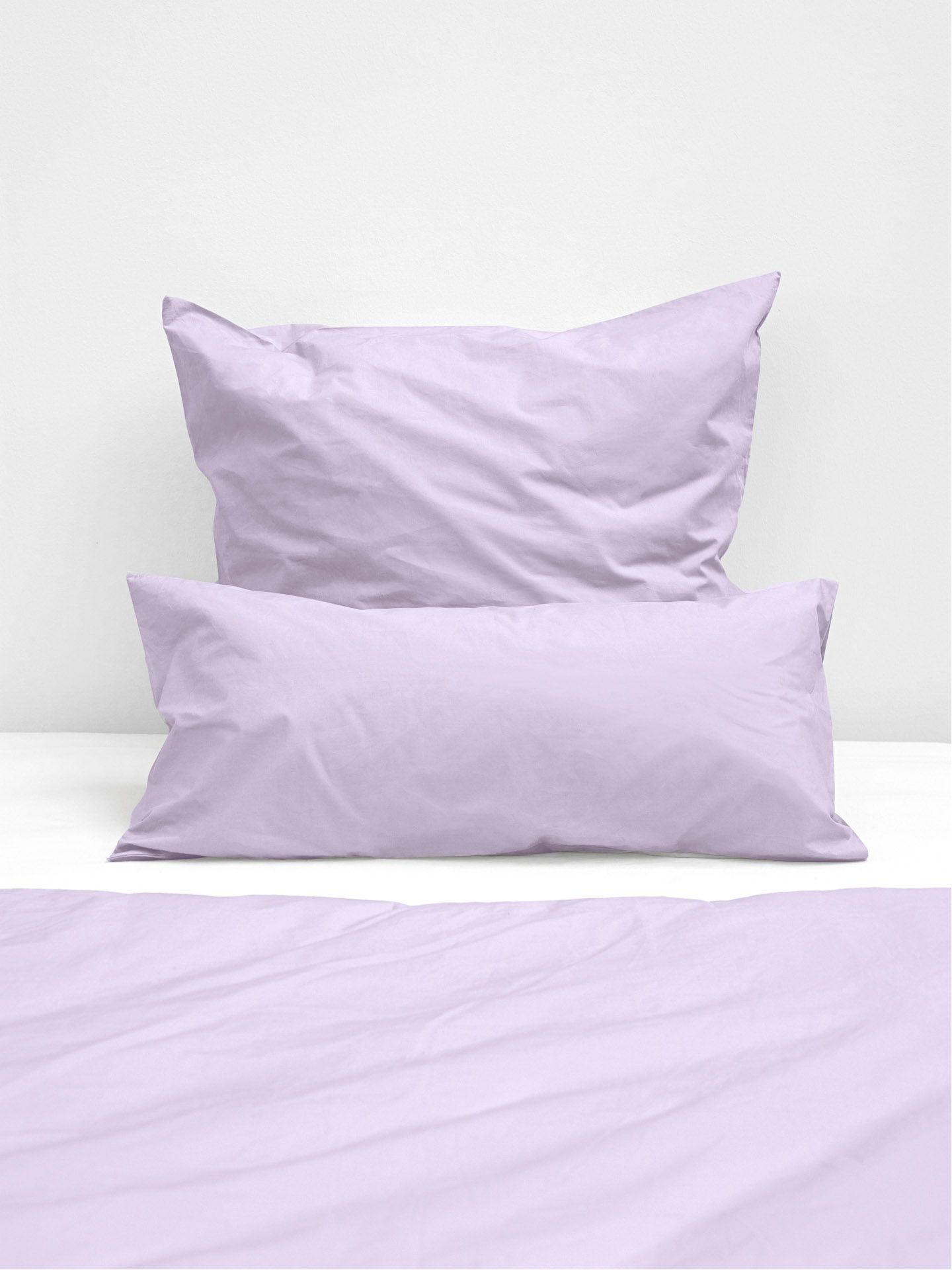 erlich textil Fred Kopfkissenbezug für Unisex aus Baumwolle (in Umstellung) in flieder von erlich textil