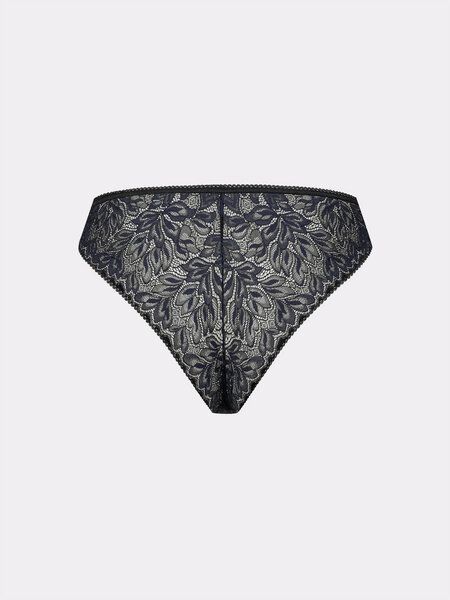 erlich textil Iconic Lace Brazil Slip mit Spitze aus abbaubarem Polyamid, made in Europe von erlich textil