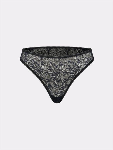 erlich textil Iconic Lace String mit Spitze aus abbaubarem Polyamid, made in Europe von erlich textil