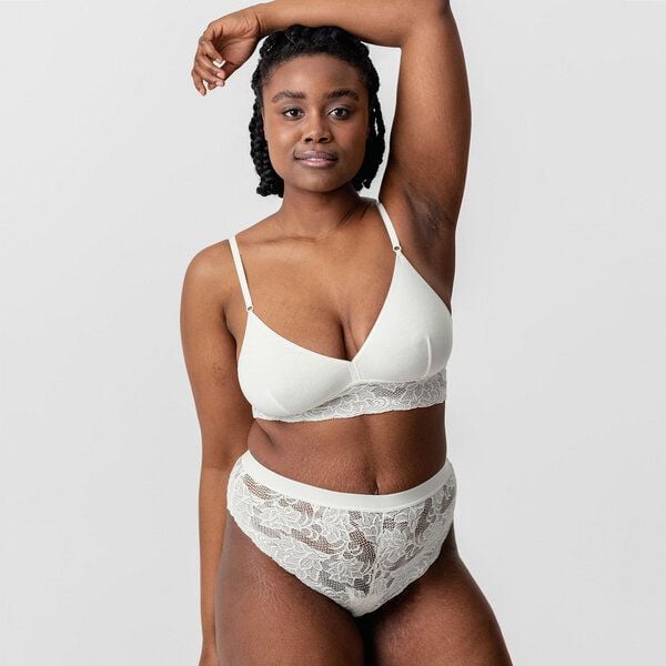 erlich textil Isabell Hipster mit Spitze aus Q-Nova, made in Europe von erlich textil