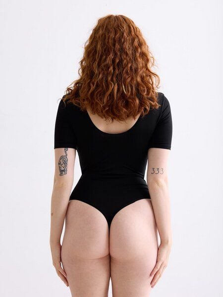 erlich textil Light Touch Body mit Rückenausschnitt aus weichem Modal, made in Europe von erlich textil