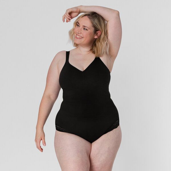 erlich textil Magdalena Body mit Spitze aus Bio-Baumwolle, made in Europe von erlich textil