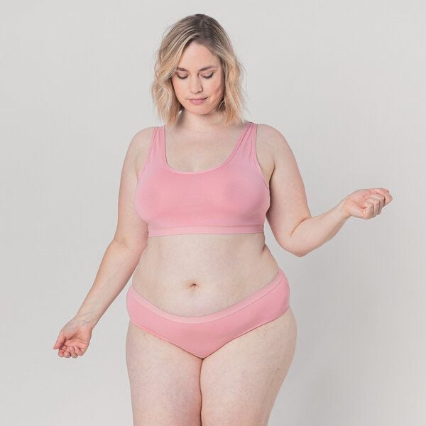 erlich textil Vera bügelloses Bustier aus Bio-Baumwolle, made in Europe von erlich textil