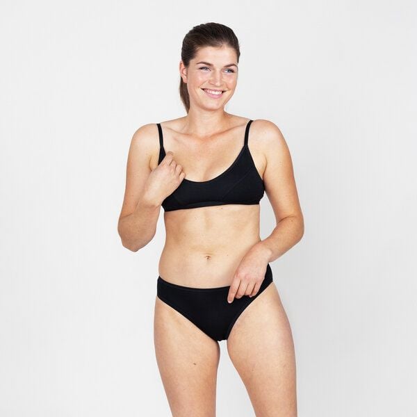 erlich textil Edith bügelloses Bustier aus weichem Modal, made in Europe von erlich textil