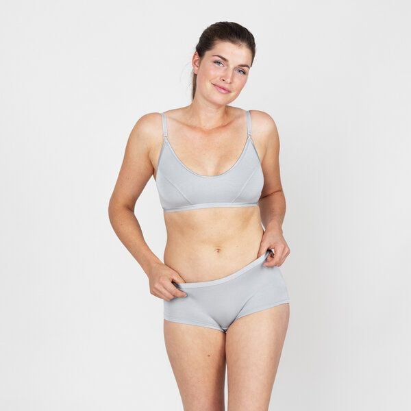 erlich textil Edith bügelloses Bustier aus weichem Modal, made in Europe von erlich textil