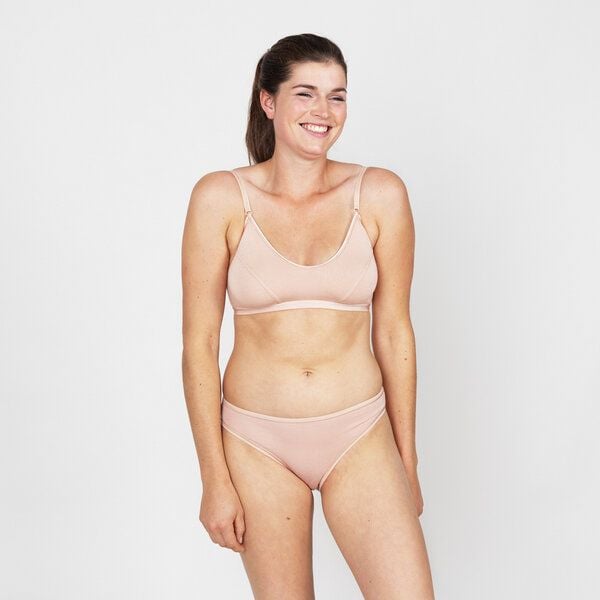 erlich textil Edith bügelloses Bustier aus weichem Modal, made in Europe von erlich textil