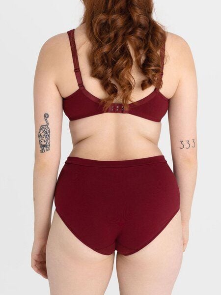 erlich textil Josepha Taillenslip mit Spitze aus Bio-Baumwolle, made in Europe von erlich textil