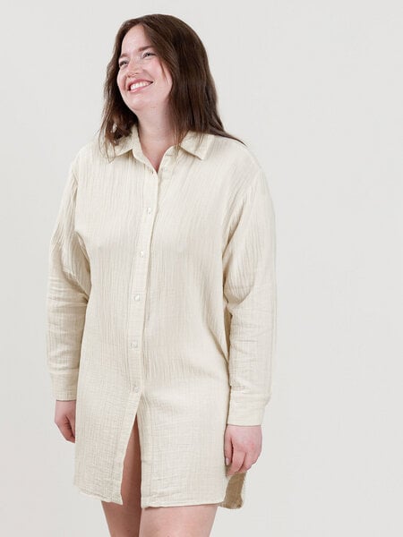 erlich textil malin - boyfriend shirt aus 100% bio-baumwolle von erlich textil