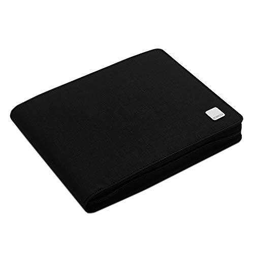 20 Fächer KACO Füllfederhalter Etui Schwarz, Wasserdichter Canvas Stifthalter Display Pouch Tasche von erofa