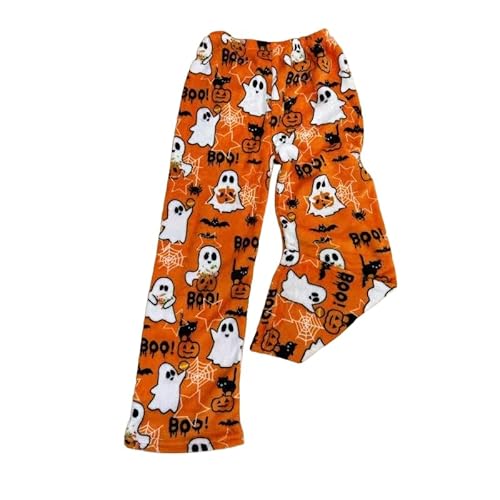 Schlafanzug Damen Hosen Lang Flanell Pyjama Hose Damen Schlafhose Weich Kawaii Pyjamas Anime Bequeme Winter Schlafanzughose von errcom