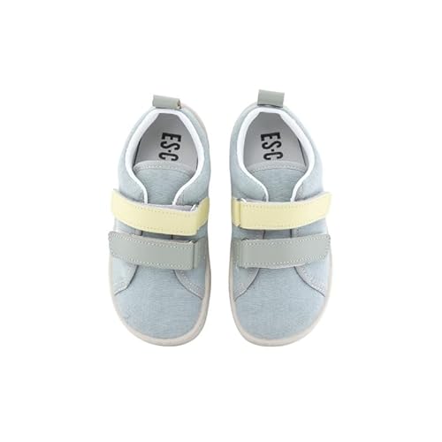 escoolers Umweltfreundliche Canvas-Schuhe für Jungen und Mädchen mit lustigen Designs – hergestellt in Spanien., Saft, Gelb, 26 EU von escoolers