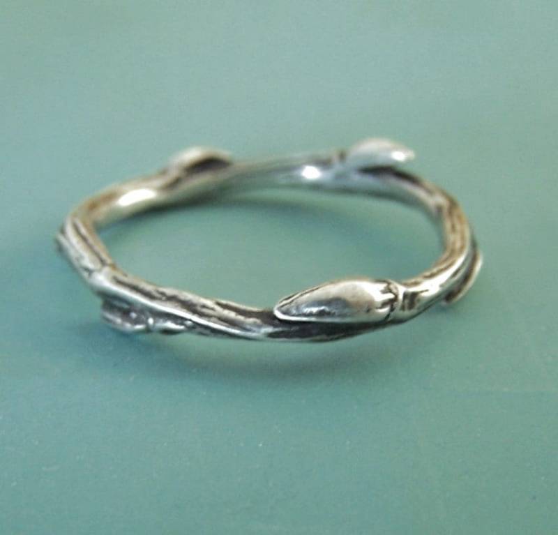 Weidenring in Sterling Silber von esdesigns