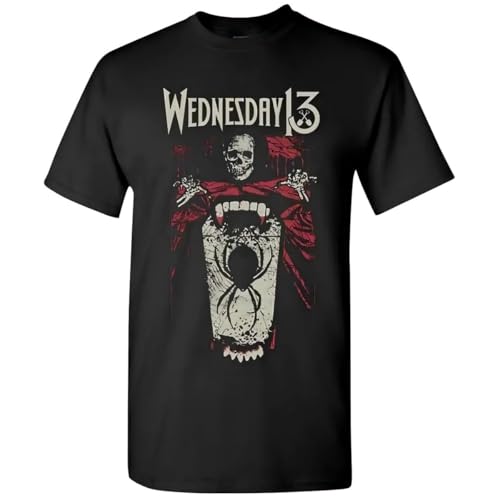 esdrdftrfdrt3ER Wednesday-13-Spider-T-Shirt von esdrdftrfdrt3ER