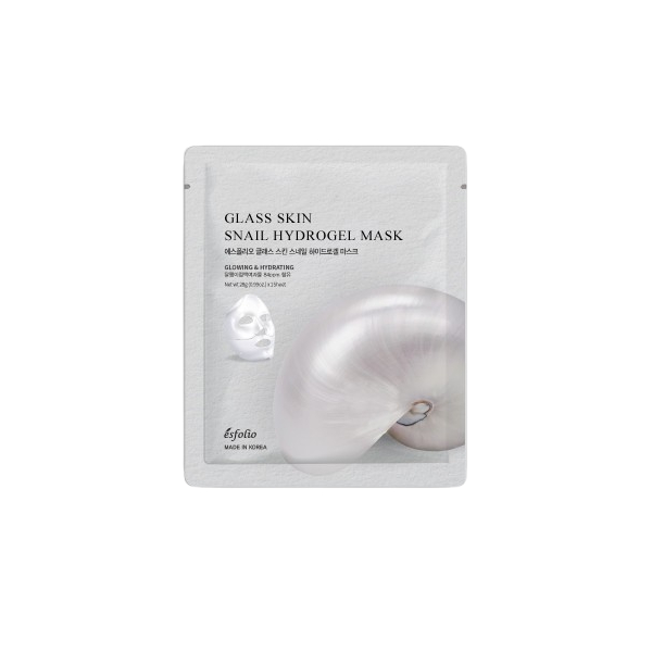 esfolio - Glass Skin Snail Hydrogel Mask - 28g*1ea von esfolio