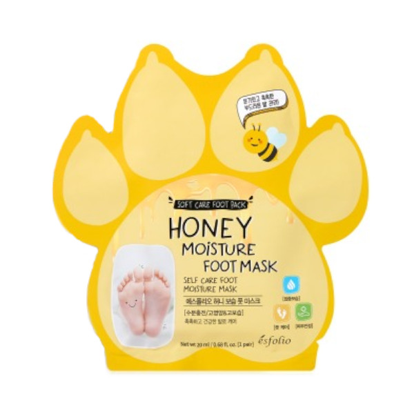 esfolio - Honey Moisture Foot Mask - 10ml X 1paar von esfolio