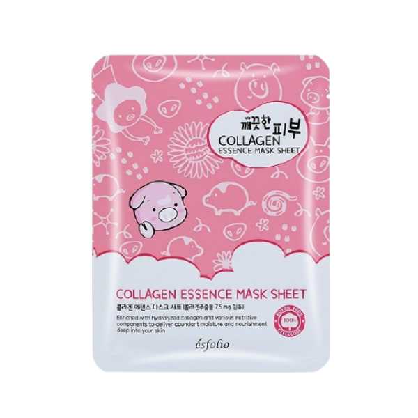 esfolio - Pure Skin Essence Mask Sheet - 25ml*1stück - Collagen von esfolio