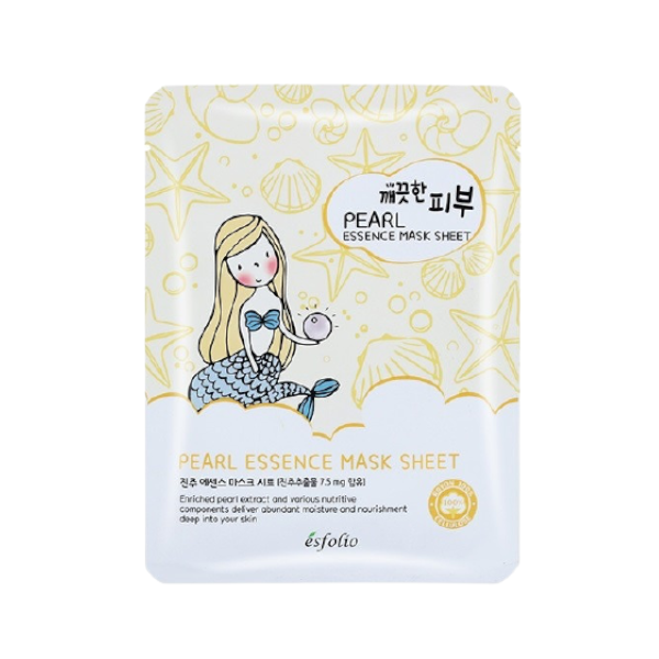esfolio - Pure Skin Essence Mask Sheet - 25ml*1stück - Pearl von esfolio