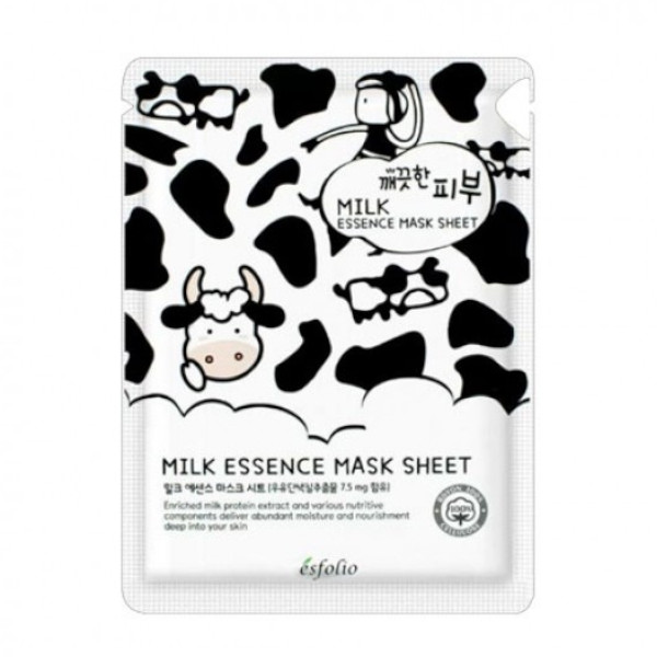esfolio - Pure Skin Milk Essence Mask Sheet - 10stück von esfolio