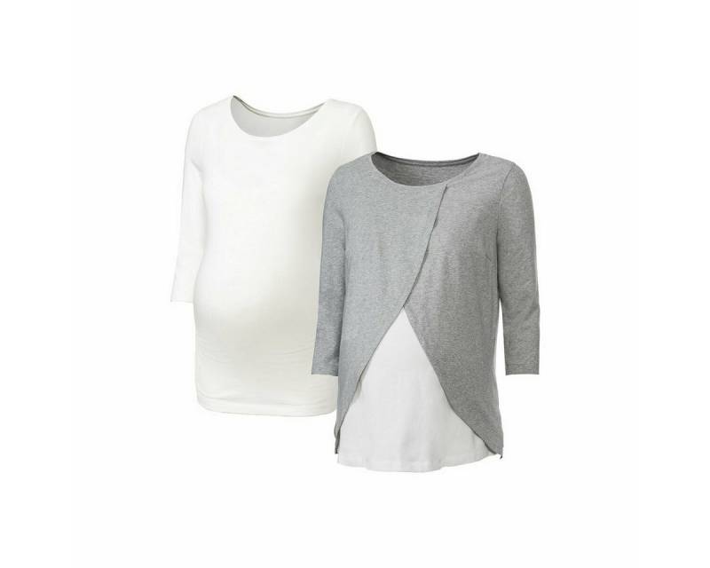 esmara Umstandsshirt Esmara Umstandsshirt 2er Pack (2-tlg) von esmara