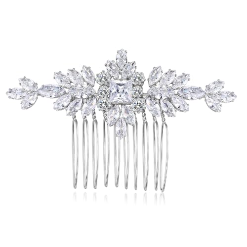 Braut Haarkamm Zubehör Kunstperlen Kristall Hochzeit Kopfschmuck Bankett Abendkleid Kopfschmuck Haarschmuck Haarschmuck von esmen