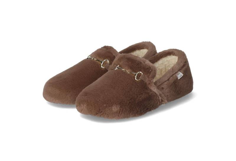 espadrij l´originale Espadrij l´originale 785N-80 Marron Damen Textil braun Hausschuh von espadrij l´originale