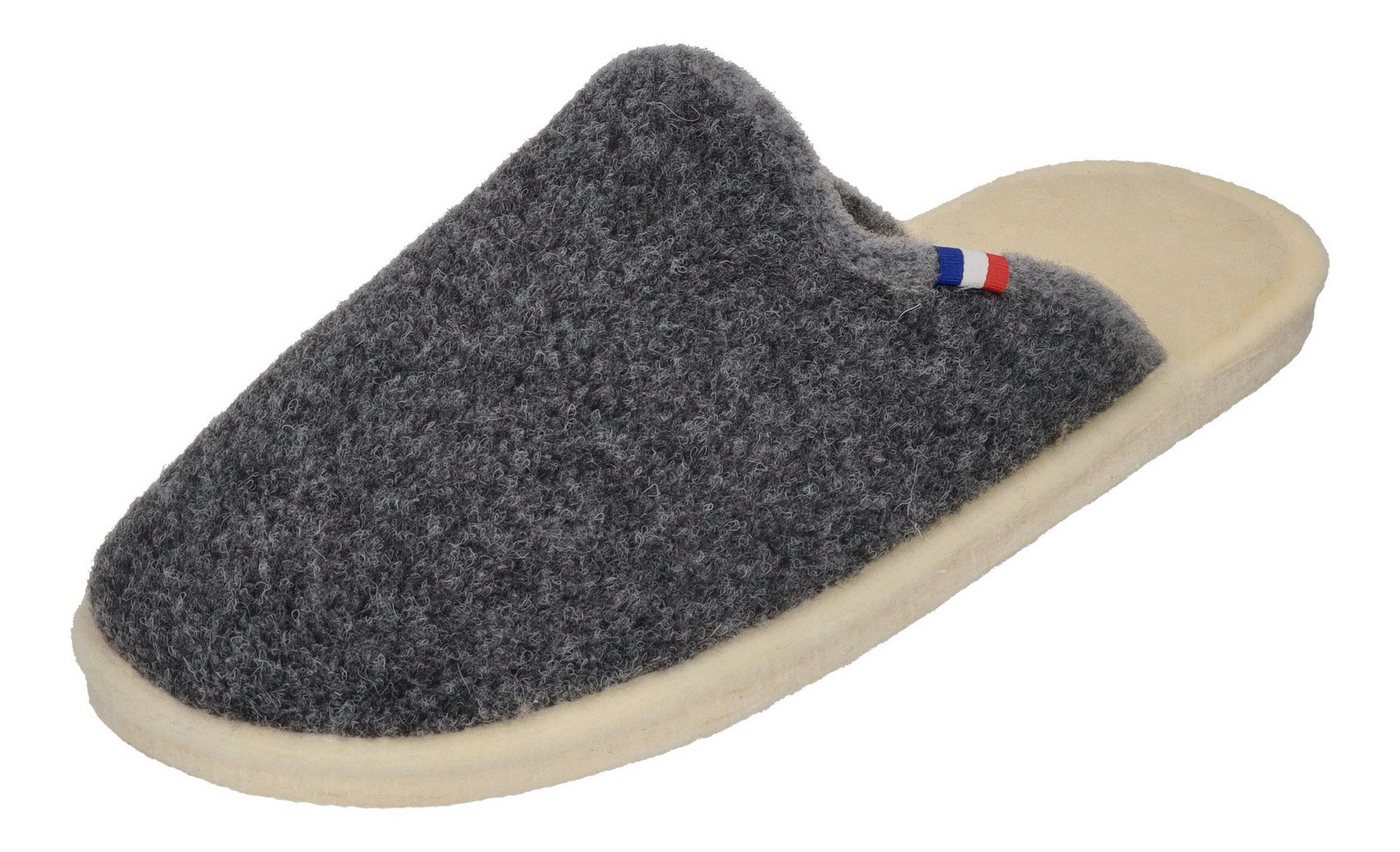 espadrij l´originale CHAUSSON Hausschuh Asphalt Gris von espadrij l´originale