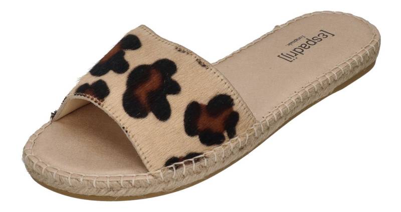 espadrij l´originale PLAGE LEO Pantolette Leopard von espadrij l´originale