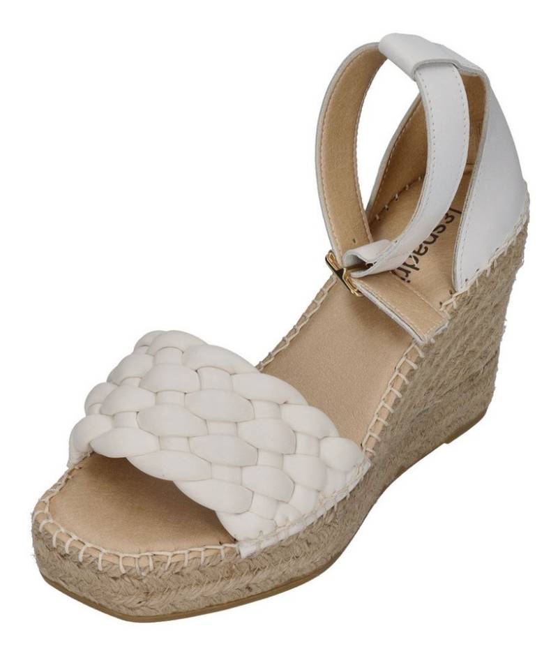 espadrij l´originale SAINT TROPEZ TRESSE Sandalette Blanc von espadrij l´originale