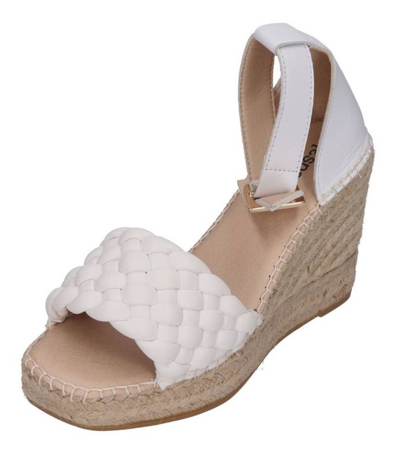 espadrij l´originale SAINT TROPEZ Sandalette Blanc von espadrij l´originale