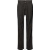 Esprit Collection Chino mit Strukturmuster Modell 'BRUSHED' in Dunkelbraun, Größe 36/34 von esprit collection