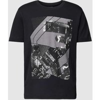 Esprit Collection T-Shirt mit Motiv-Print in Black, Größe XXL von esprit collection